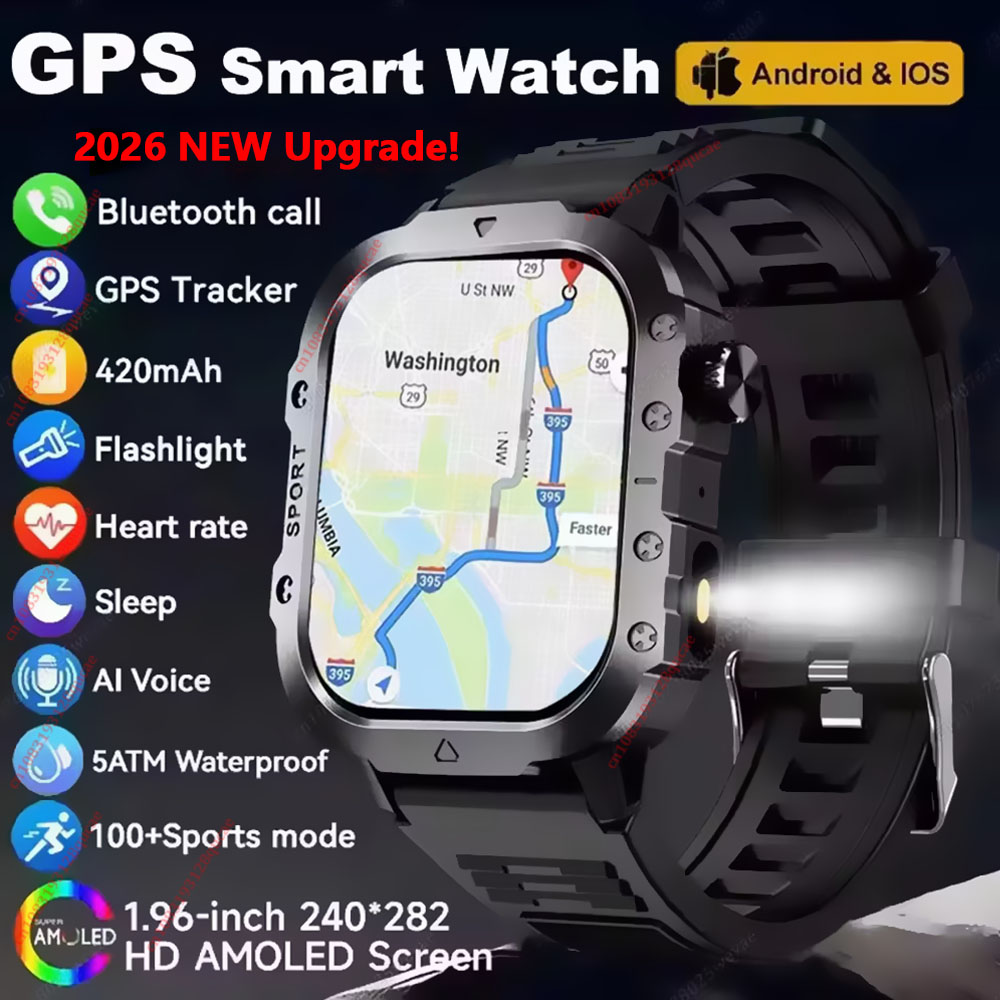 Smartwatch Watches For Women With Gps - Nouvelle montre intelligente 2026 pour hommes