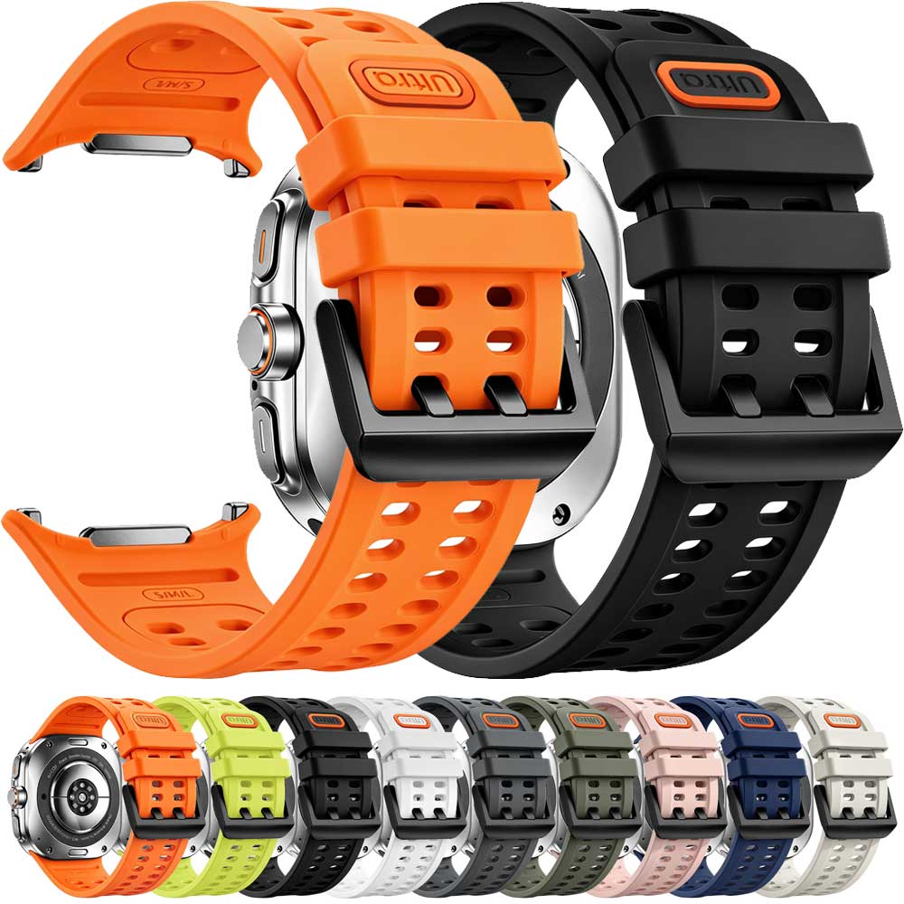Tide Watch Surf - Bracelets en silicone souple pour Samsung