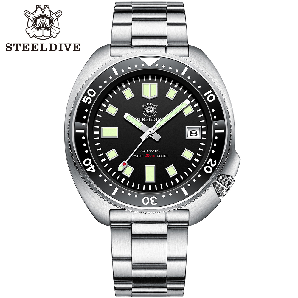 Tide Watch Surf - STEELDIVE SD1970 montre de plongée mécanique
