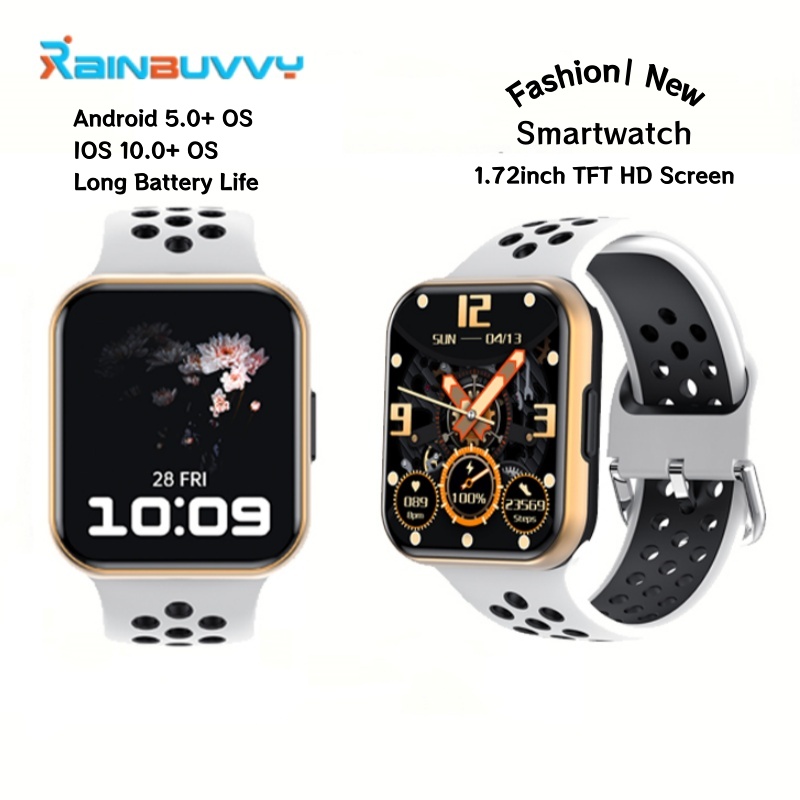 Smartwatch Watches Gift For Women - Montre connectée Rainbuvvy S226 1,72 pouces