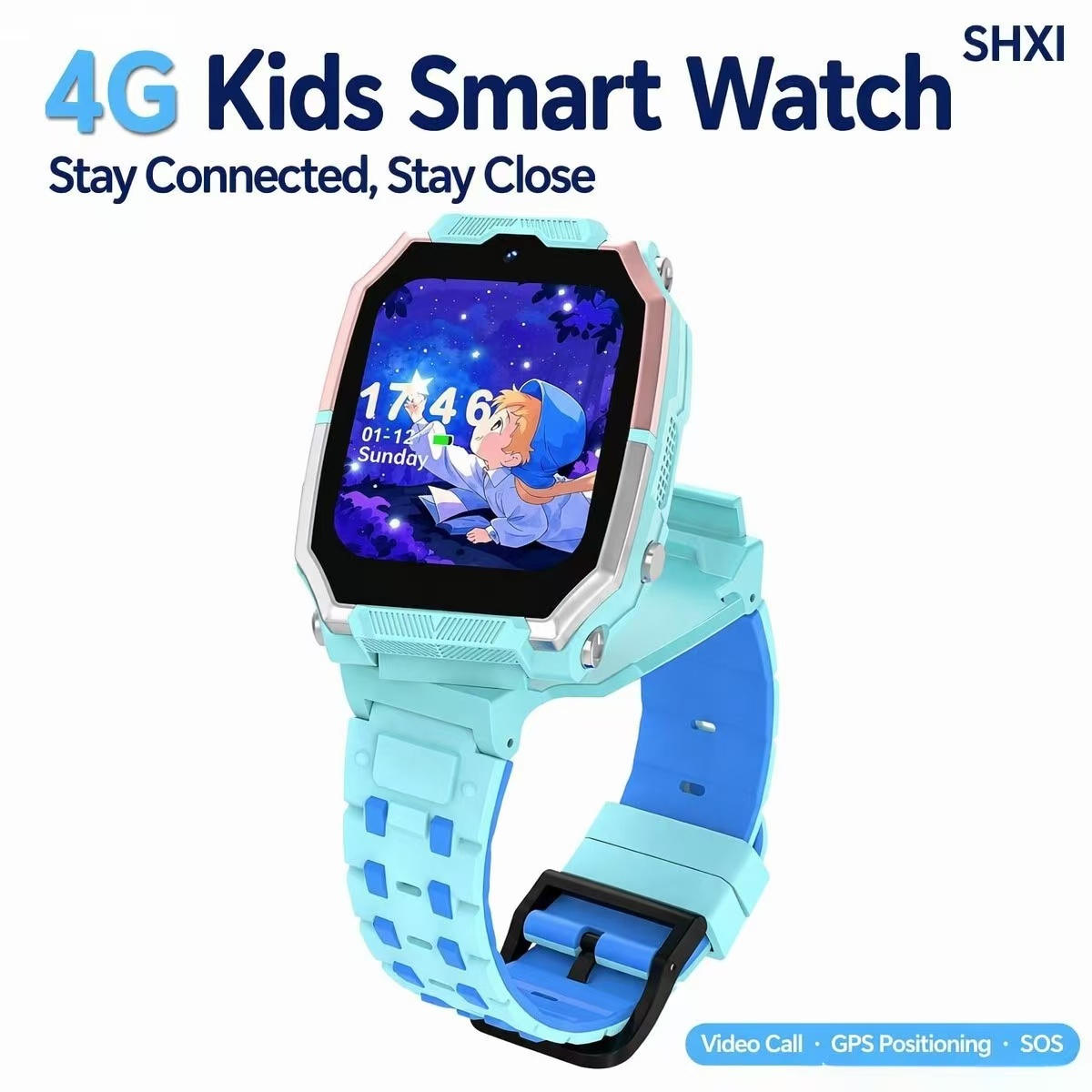 Kids Watches Not Smartwatch - Montre connectée SHXI H15 4G pour