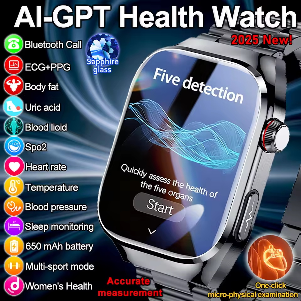 Smartwatch Health Watches - Nouvelle montre intelligente 2026 de qualité