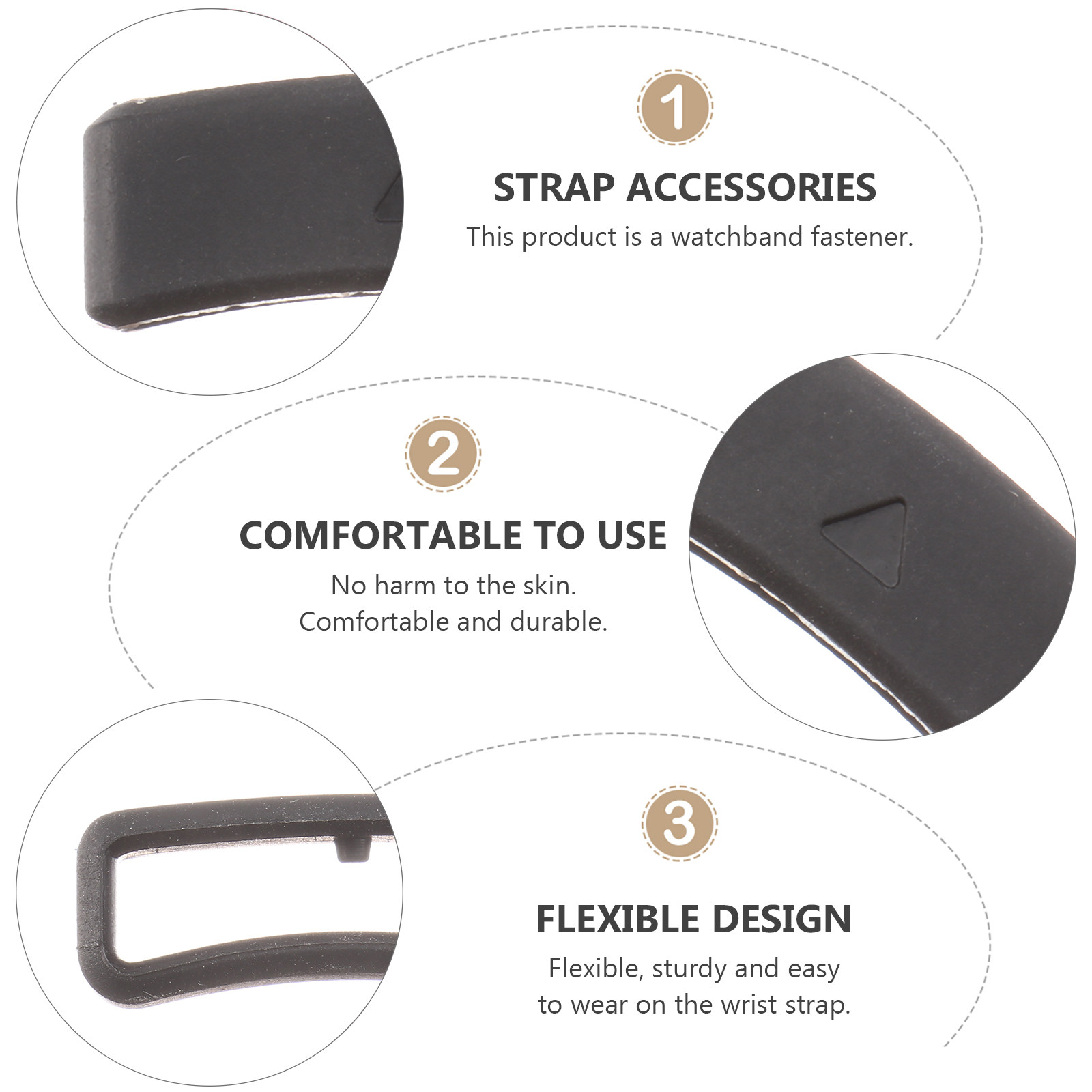 6 pièces de boucles de fixatio - Kids Watches Not Smartwatch avis et prix