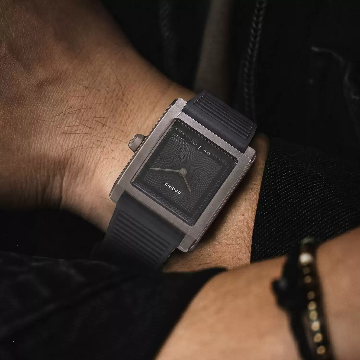 Montre à quartz pour homme ave - Smartwatch Square Watches For Men avis et prix