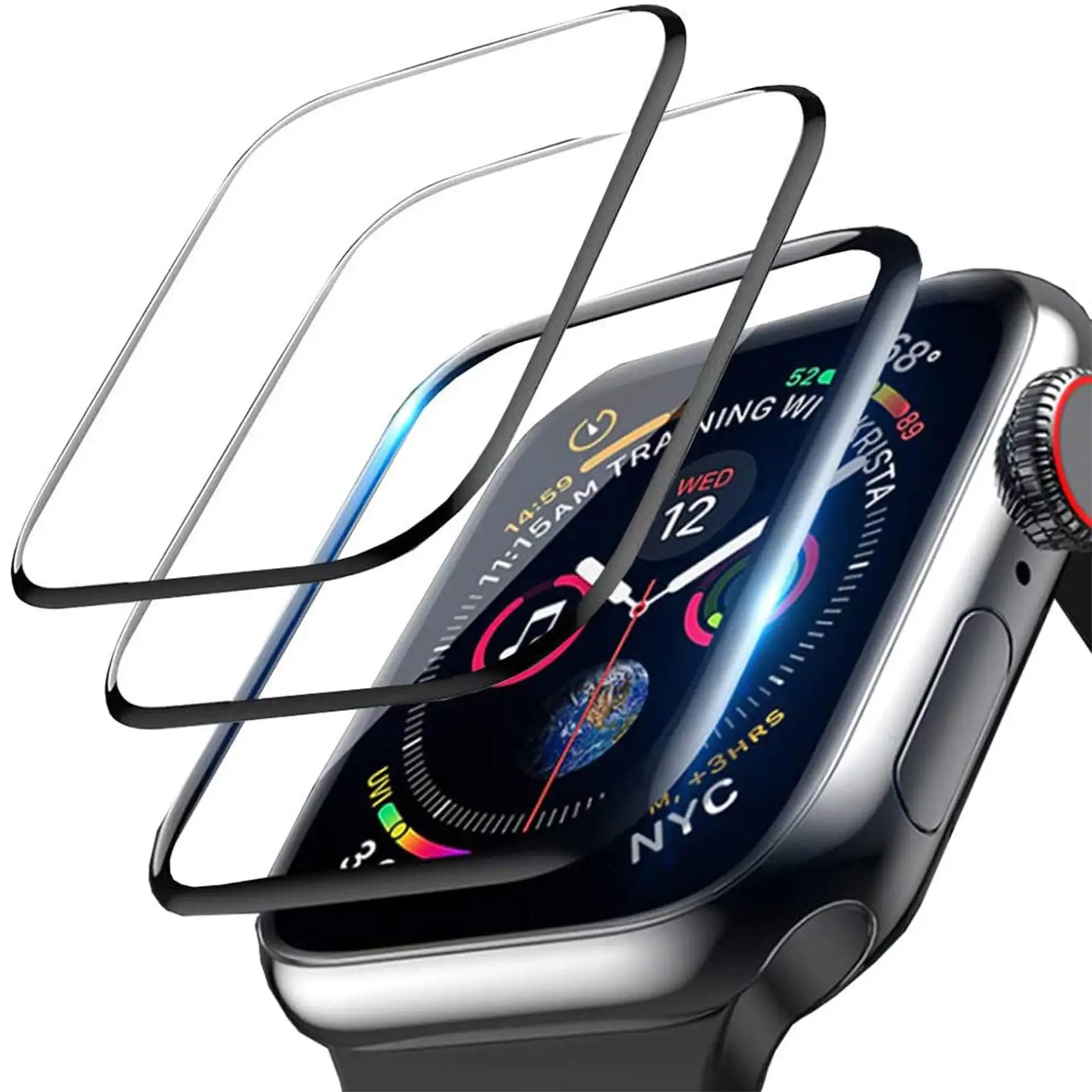 Verre trempé 3D pour bracelet  - Iwatch Smartwatch Series 7 avis et prix