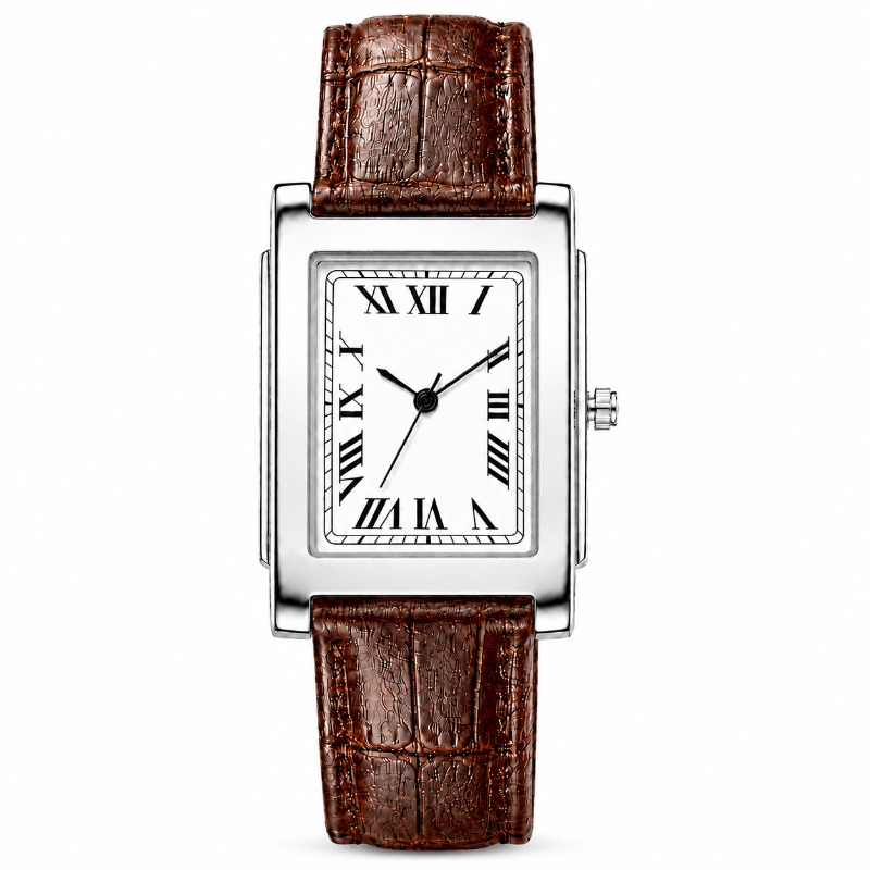 Montre classique pour hommes d - Smartwatch Square Watches For Men avis et prix