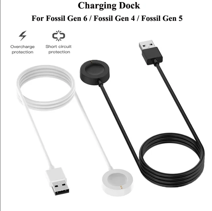 Station de charge magnétique U - Fossil Watches Smartwatch Gen 5 avis et prix