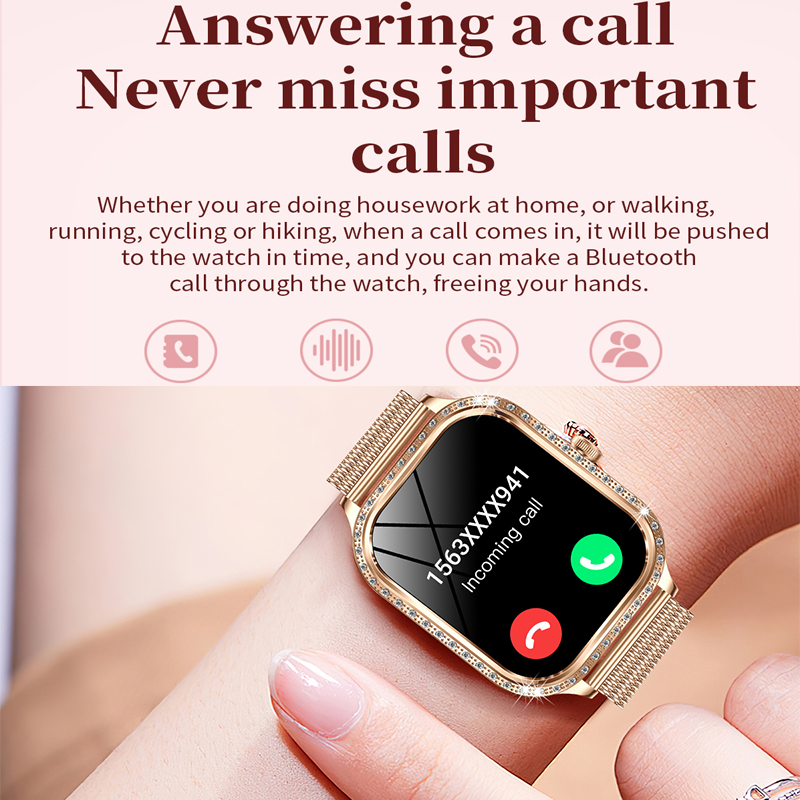 Nouvelle montre intelligente f - Smartwatch Watches Gift For Women avis et prix