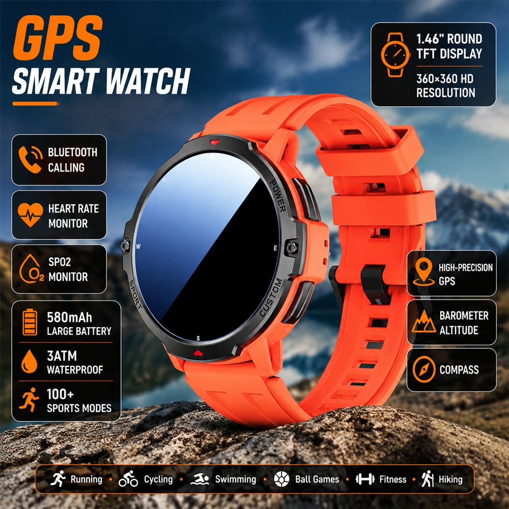 Nouvelle montre connectée GPS  - Smartwatch Timex Watches For Women avis et prix