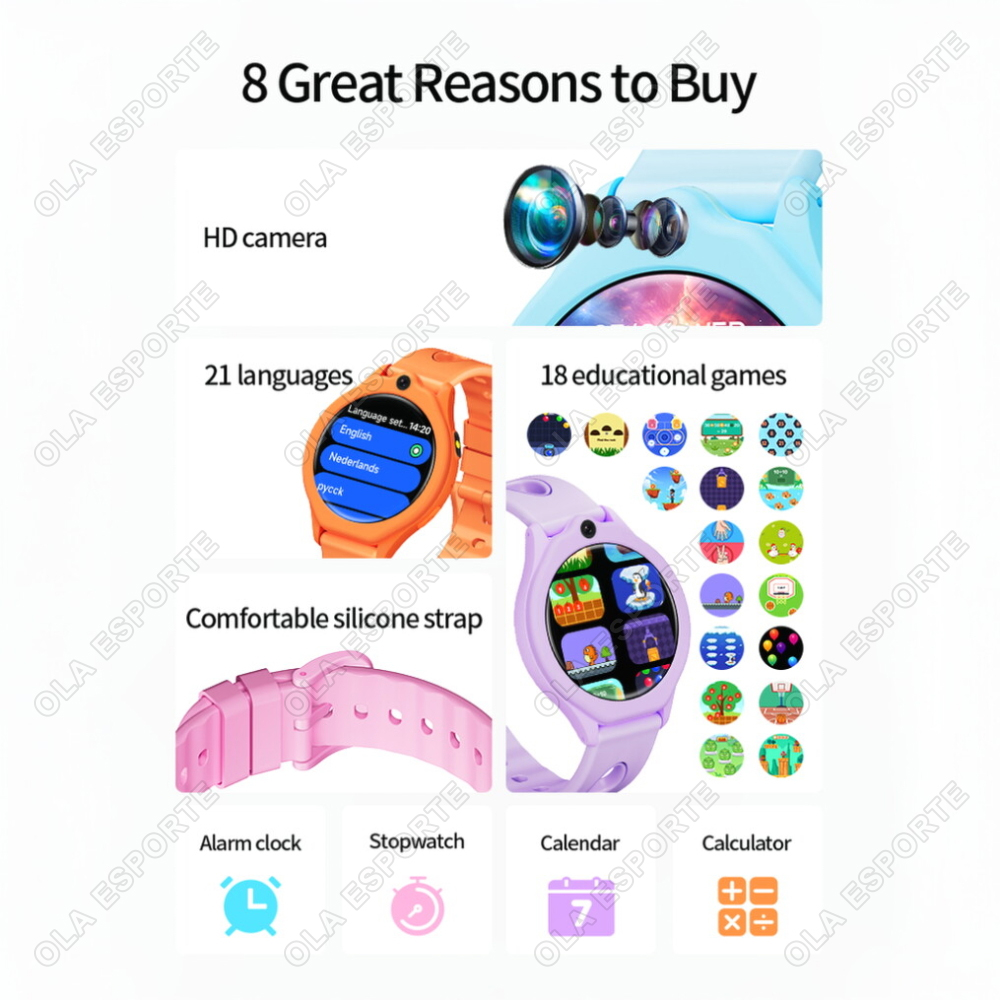 Montre connectée pour enfants  - Smartwatch Watches Gift For Boys On Birthday avis et prix