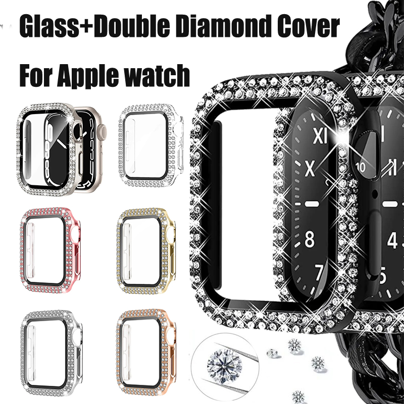 Verre + couvercle en diamant p - Iwatch Smartwatch Series 7 avis et prix
