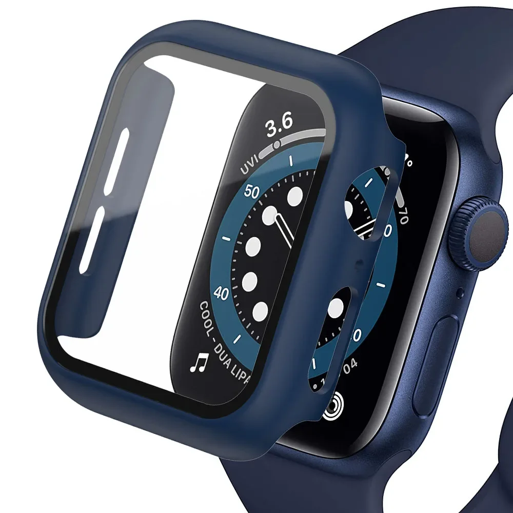 Verre trempé + couvercle pour  - Iwatch Smartwatch Series 7 avis et prix