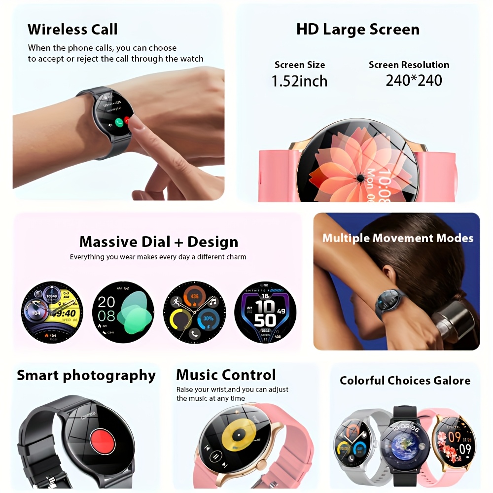 Montre connectée LAXASFIT 2026 - Smartwatch Watches Gift For Women avis et prix