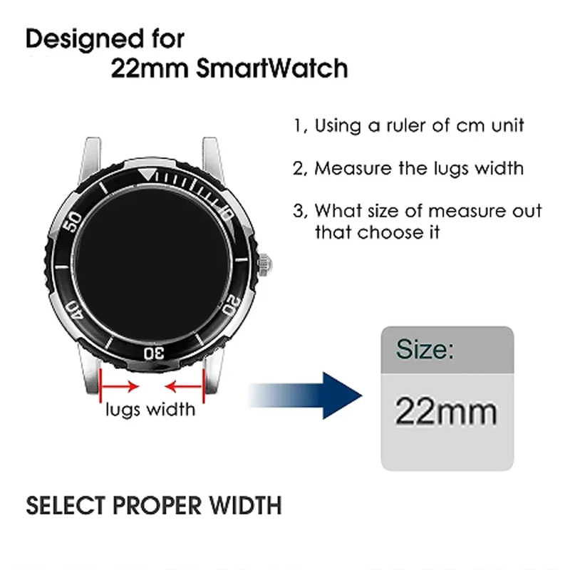 Bracelet océan 22mm pour montr - Smartwatch Oneplus Watches avis et prix
