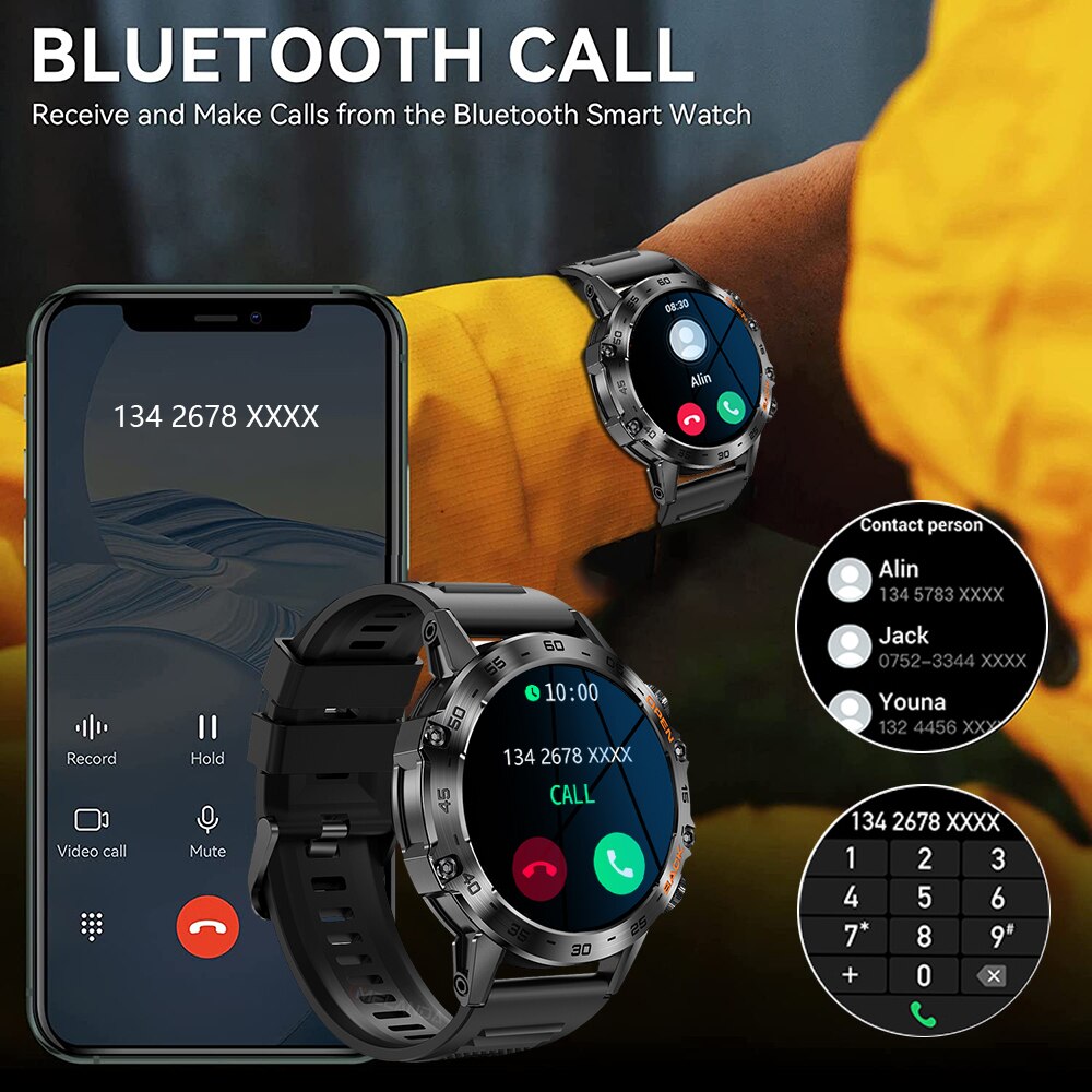 Montre connectée homme MEVADEN - Smartwatch Health Watches avis et prix