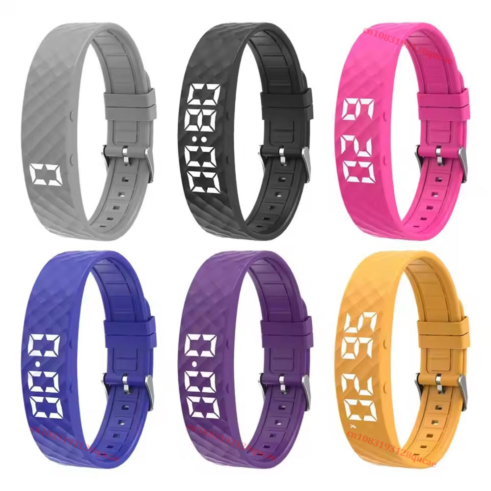 Réveil vibrant intelligent pou - Smartwatch Square Watches For Men avis et prix
