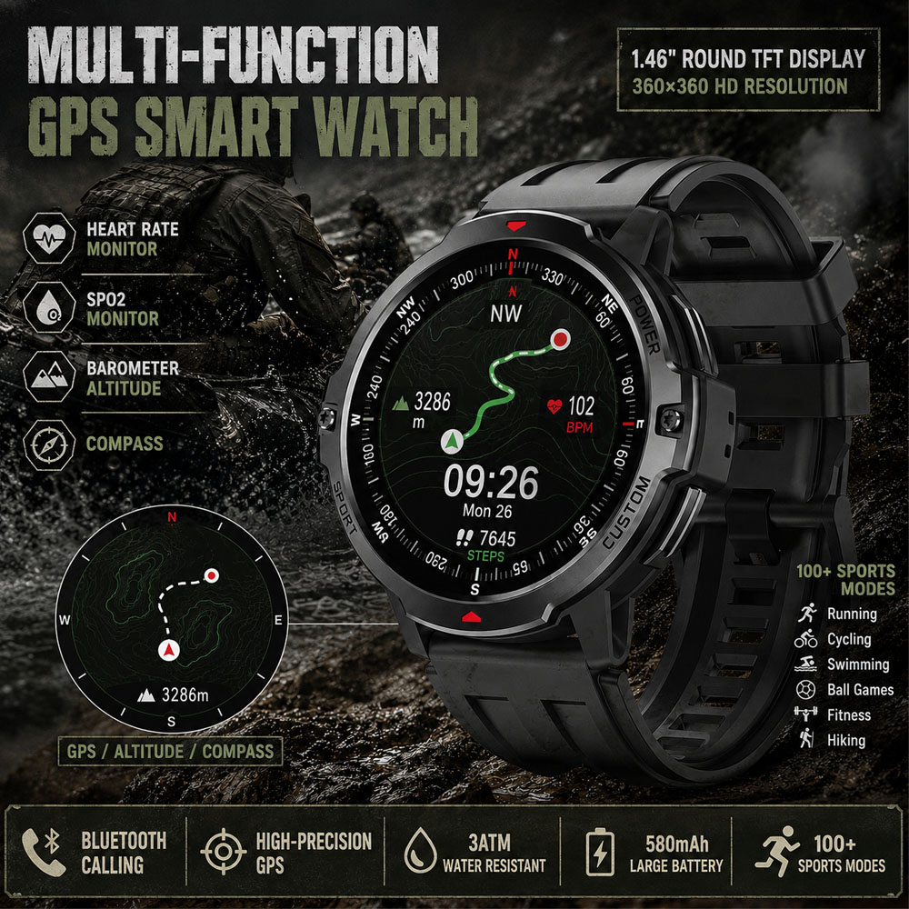 NOUVELLE Montre connectée GPS  - Smartwatch Timex Watches For Women avis et prix