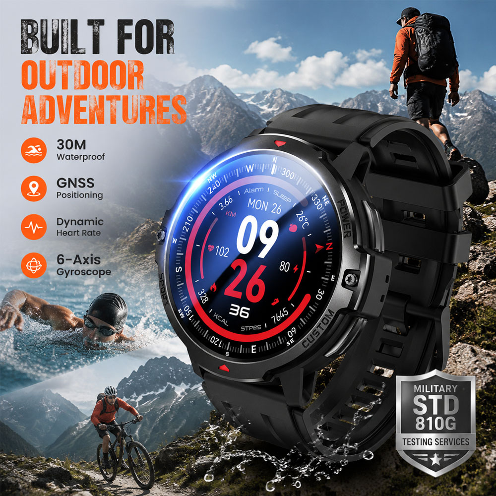 Nouvelle montre connectée mili - Smartwatch Timex Watches For Women avis et prix
