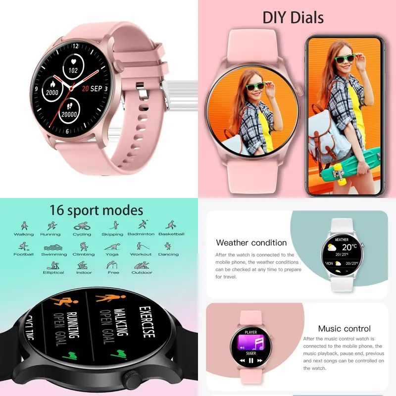 Montre connectée SENBONO MAX8  - Smartwatch Watches Smart avis et prix