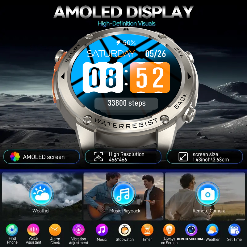 Montre connectée de sport pour - Smartwatch Watches Gift For Women avis et prix
