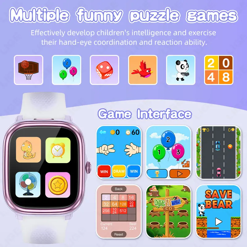 LIGE montre intelligente pour  - Smartwatch Watches Gift For Boys On Birthday avis et prix