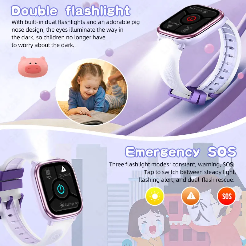 LIGE montre intelligente pour  - Smartwatch Watches Gift For Boys On Birthday avis et prix