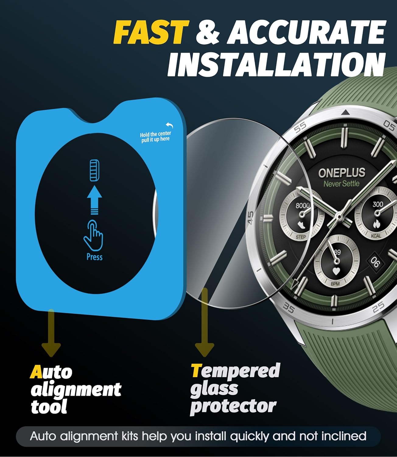 Protecteur d'écran en verre tr - Smartwatch Oneplus Watches avis et prix