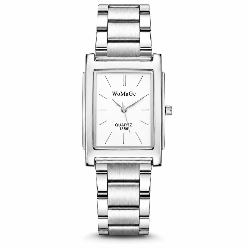 Montre de luxe en acier inoxyd - Smartwatch Square Watches For Men avis et prix