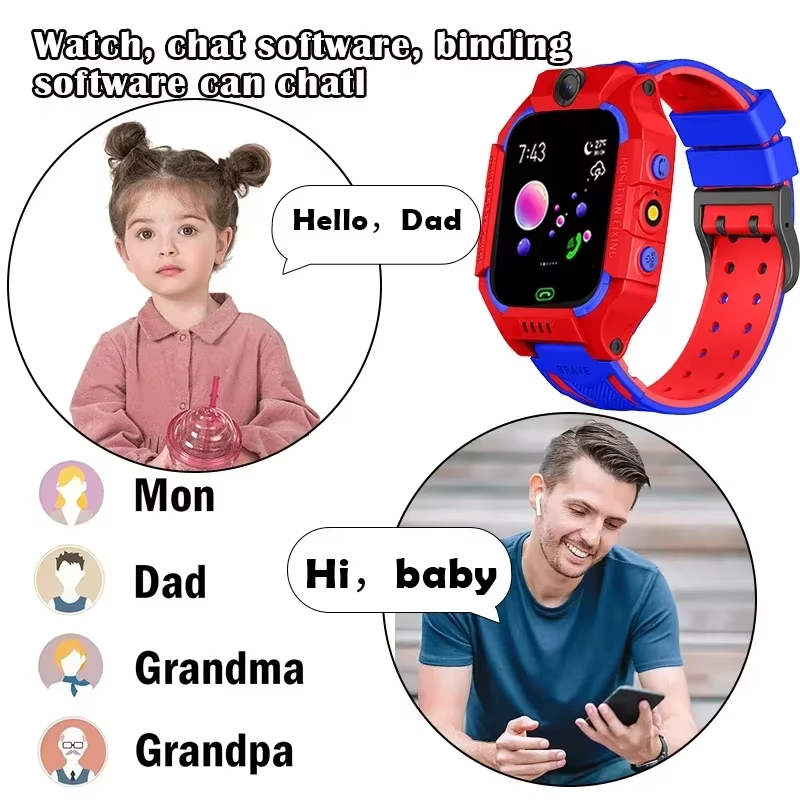 Montre intelligente pour enfan - Smartwatch Watches Gift For Boys avis et prix