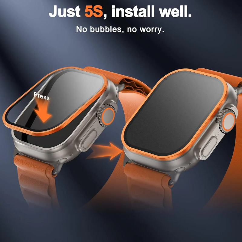 Verre trempé pour Apple Watch  - Smartwatch Watches Gift For Women avis et prix