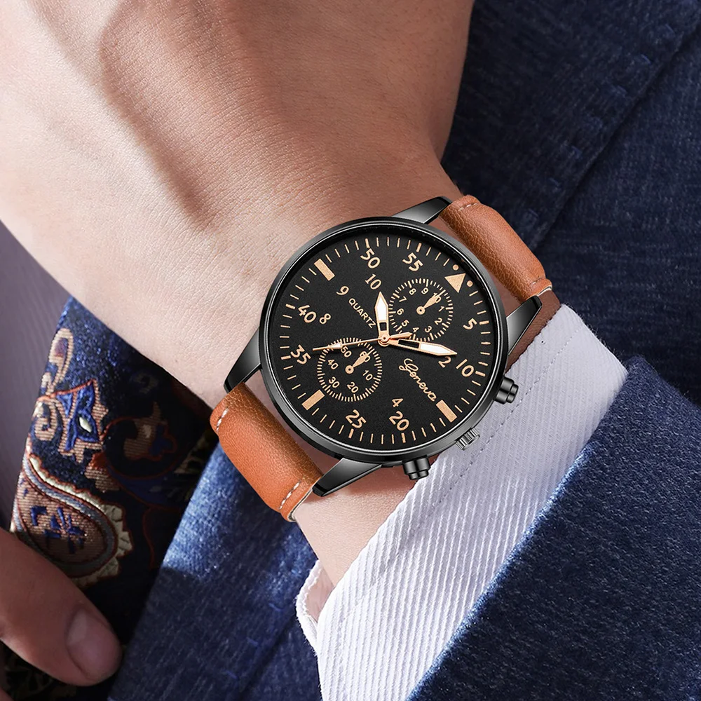 Ensemble de 3 montres chronogr - Smartwatch Vintage Watches For Men avis et prix